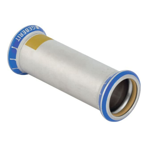 Geberit Gas-Schiebemuffe Mapress d 15mm, f Natur- u. Fl.-Gas, Edelstahl