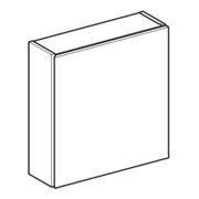 Geberit Hängeschrank 45x46,7x15cm, qu., 1 T, E nat./Mel. S-2