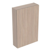 Geberit Hängeschrank 45x70x15cm, re, 1 T, Ei nat./Mel. Struk.