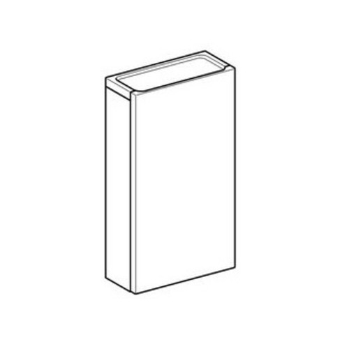 Geberit Hängeschrank RENOVA PLAN 390 x 700 x 173 mm Lack weiß hochglanz
