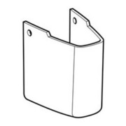 Geberit Halbsäule Renova Plan we., f WT, mit Befestigungsmaterial-4