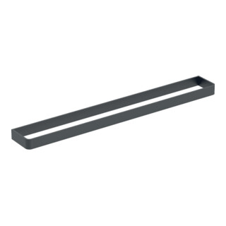 Geberit Handtuchhalter schwarz matt, 42,4cm, scharz matt