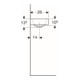 Geberit Handwaschbecken iCon 380 x 280 mm, ohne Überlauf mit Hahnloch rechts weiß-5