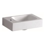 Geberit Handwaschbecken iCon 38x28cm, m Hahnl. li, o. ÜL, we. K-Tect-1