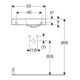 Geberit Handwaschbecken iCon 53x31cm, Abl L, m HL, o. ÜL, we. K-Tect