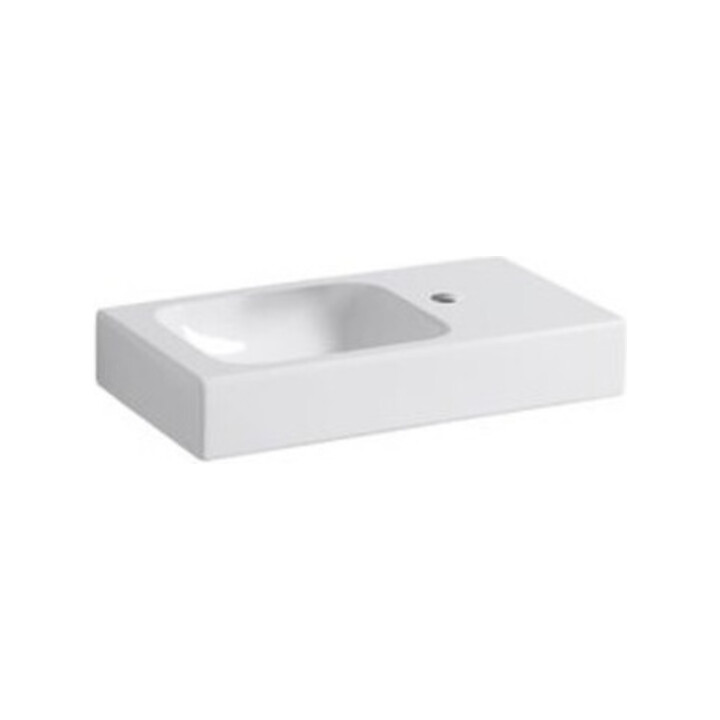 Geberit Handwaschbecken iCon 53x31cm, Abl R, m HL, o. ÜL, we. K-Tect