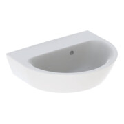 Geberit Handwaschbecken Renova 45x36cm, w/KT, o. Hahnl., m ÜL asym.