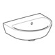 Geberit Handwaschbecken Renova 45x36cm, we., o. Hahnl., m ÜL asym.-5