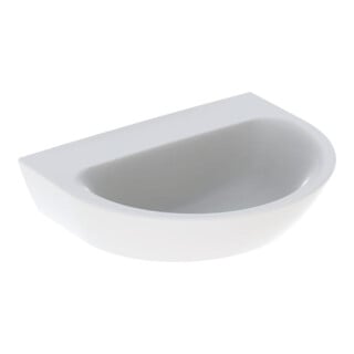 Geberit Handwaschbecken Renova 50x40cm, we., o. Hahnloch, ohne Überlauf