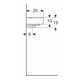 Geberit Handwaschbecken Renova Compact 40x25cm, m ÜL, Hahnloch rechts, weiß-5