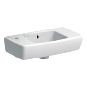 Geberit Handwaschbecken Renova Compact 45x25cm, m HL L, m Ü, Abl, we/KeraTe