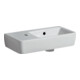 Geberit Handwaschbecken Renova Compact 50x25cm, m Hahnl. li, mit Überlauf, weiß-1