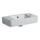 Geberit Handwaschbecken Renova Compact 50x25cm, m Hahnl. re, mit Überlauf, weiß-1