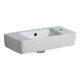 Geberit Handwaschbecken Renova Compact 50x25cm, m Hahnl. re, mit Überlauf, weiß-1