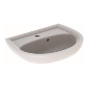 Geberit Handwaschbecken RENOVA mit Hahnloch, mit Überlauf 400 x 300 mm weiß-1