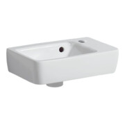 Geberit Handwaschbecken Renova Plan 36x25cm, m Hahnl., m ÜL, kurz, weiß