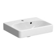 Geberit Handwaschbecken SMYLE 450 x 360 mm, mit Hahnloch, mit Überlauf weiß-1