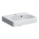 Geberit Handwaschbecken Smyle Square we., 45x36cm, m Hahnl., m ÜL asym.-1