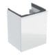 Geberit Handwaschbeckenunterschrank Acanto 1 La., B 45cm, we. hgl / we. gl / we. ma-1