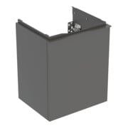 Geberit Handwaschbeckenunterschrank Acanto 1 Lade, Br. 45cm, lava matt / lava matt