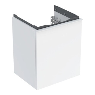 Geberit Handwaschbeckenunterschrank Acanto 1 Lade, Br. 45cm, we. hgl / weiß matt