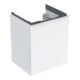 Geberit Handwaschbeckenunterschrank Acanto 1 Lade, Br. 45cm, we. hgl / weiß matt-1
