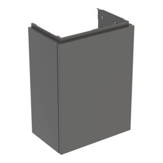Geberit Handwaschbeckenunterschrank Acanto 1 Tür, Br. 40cm, lava matt / lava matt