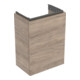 Geberit Handwaschbeckenunterschrank Acanto 1 Tür, Breite 40cm, Nussbaum / lava matt-1