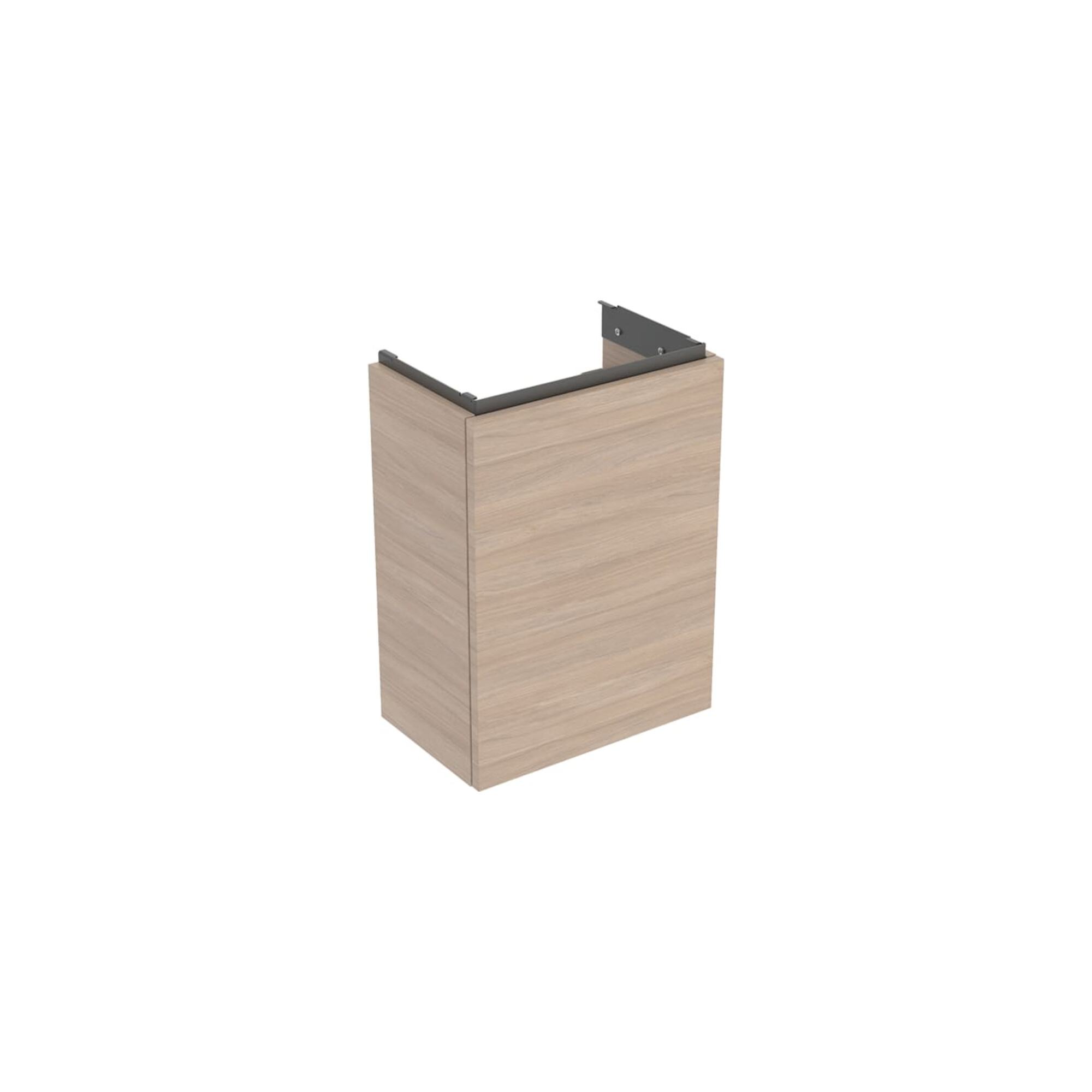 Geberit Handwaschbeckenunterschrank Acanto 1 Türe, Breite 40cm, Eiche / lava matt