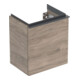 Geberit Handwaschbeckenunterschrank iCon 37x41,5x27,9cm, 1 T, An L, nuss/Gr. la m-1