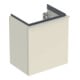 Geberit Handwaschbeckenunterschrank iCon 37x41,5x27,9cm, 1 T, An L, s hg/Gr. s ma-1