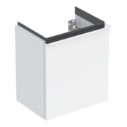 Geberit Handwaschbeckenunterschrank iCon 37x41,5x27,9cm, 1 T, An L, w/l hg/Gr. vc