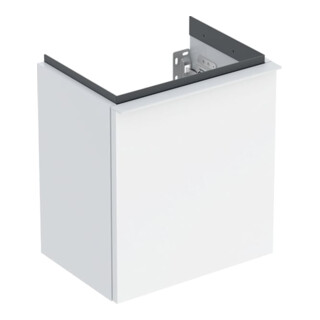 Geberit Handwaschbeckenunterschrank iCon 37x41,5x27,9cm, 1 T, An L, w/l hochgl.