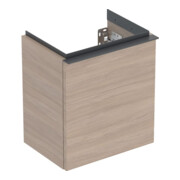 Geberit Handwaschbeckenunterschrank iCon 37x41,5x27,9cm, 1 T, An R, Ei/Gr. la. ma