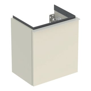 Geberit Handwaschbeckenunterschrank iCon 37x41,5x27,9cm, 1 T, An R, s hg/Gr. s ma