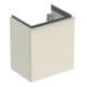 Geberit Handwaschbeckenunterschrank iCon 37x41,5x27,9cm, 1 T, An R, s hg/Gr. s ma
