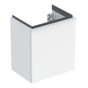 Geberit Handwaschbeckenunterschrank iCon 37x41,5x27,9cm, 1 T, An R, w/l hochgl.