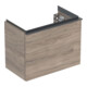 Geberit Handwaschbeckenunterschrank iCon 52x41,5x30,7cm, 1 La., nuss/Griff la. ma-1