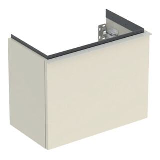 Geberit Handwaschbeckenunterschrank iCon 52x41,5x30,7cm, 1 Lade, sa hgl/Gr. sa ma