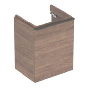 Geberit Handwaschbeckenunterschrank Smyle Square 49,2x61,7x40,6cm, T L, Holz Nussb hick.