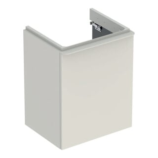 Geberit Handwaschbeckenunterschrank Smyle Square 49,2x61,7x40,6cm, T. li, sandgr. hgl