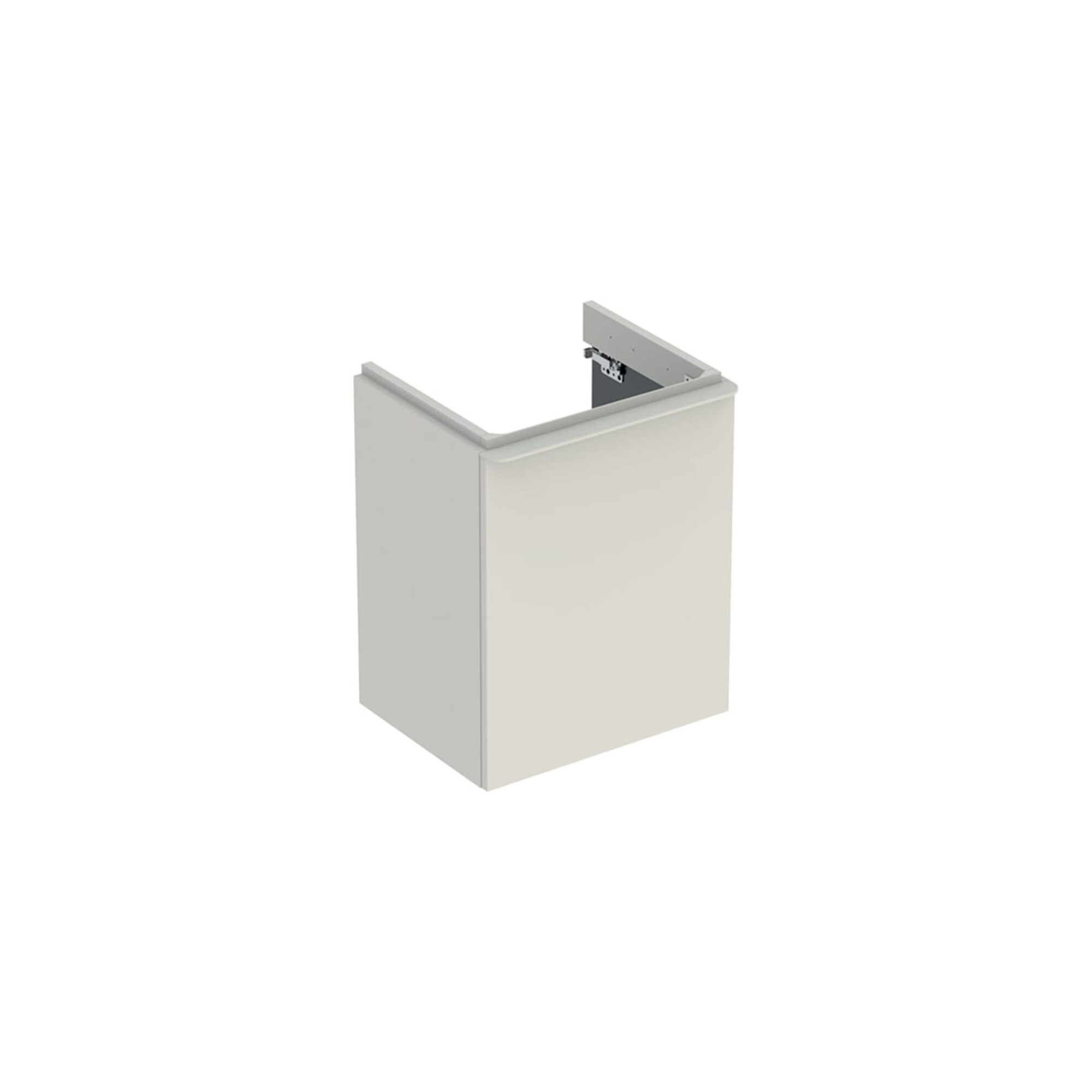 Geberit Handwaschbeckenunterschrank Smyle Square 49,2x61,7x40,6cm, T. li, sandgr. hgl