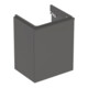 Geberit Handwaschbeckenunterschrank Smyle Square 49,2x61,7x40,6cm, Tür links, lava matt-1