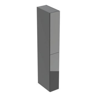 Geberit Hochschrank 2 Ausz., Br. 24cm, la. ma / la. glänzend