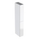 Geberit Hochschrank 2 Ausz., Br. 24cm, we. hgl / we. gl-1