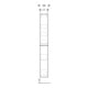 Geberit Hochschrank 2 Auszüge, Breite 24cm, Eiche