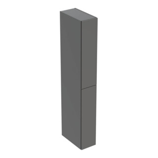Geberit Hochschrank 2 Auszüge, Breite 24cm, lava matt