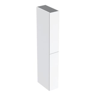 Geberit Hochschrank 2 Auszüge, Breite 24cm, weiß hochglanz