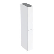 Geberit Hochschrank 2 Auszüge, Breite 24cm, weiß hochglanz