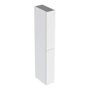 Geberit Hochschrank 2 Auszüge, Breite 24cm, weiß matt